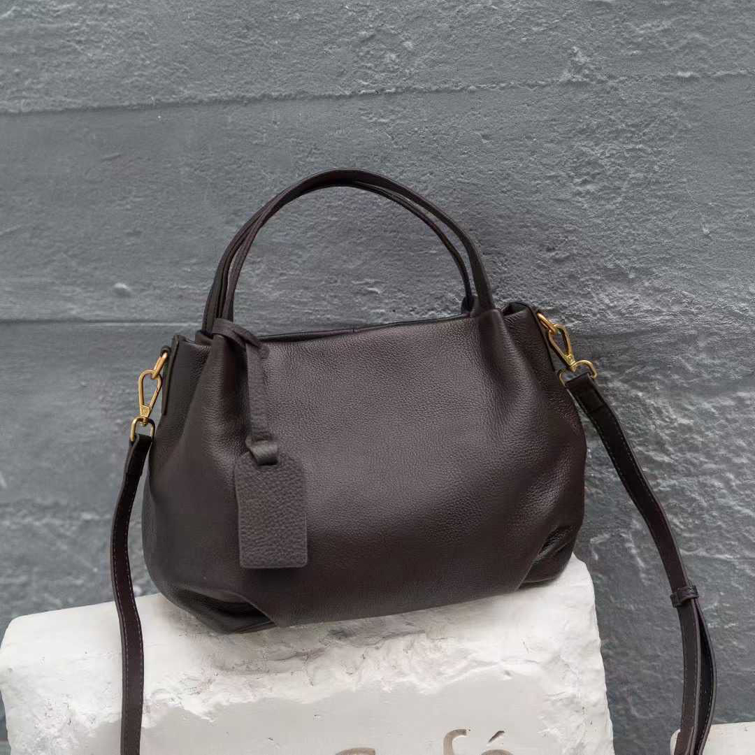 Premium Leather Handbag 25 cm